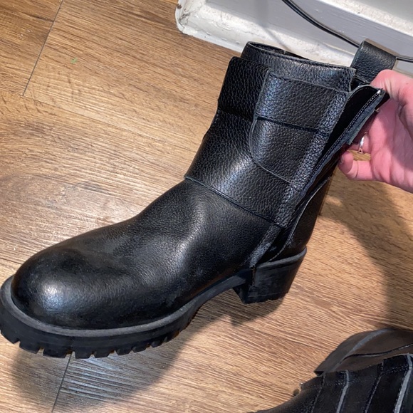 ZARA basic collection combat boots w zippers size 39 - never worn outside - Picture 8 of 14